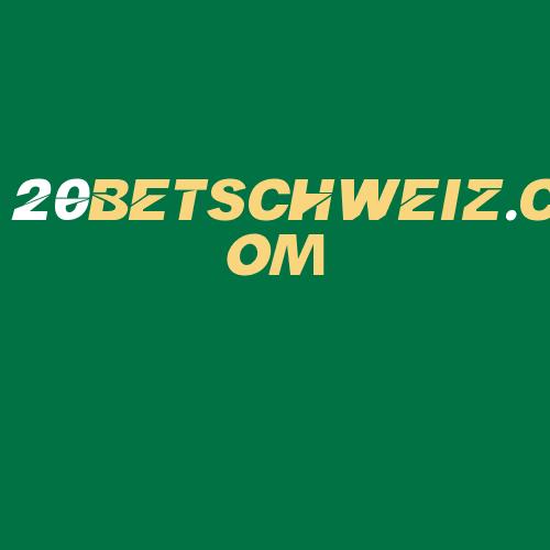 Logo da 20BETSCHWEIZ